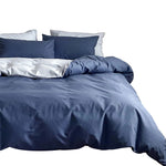 Duvet Lilis Azul Gris Claro Para Cama Sencilla 90x190cm