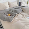 Duvet Lilis Crema Gris Para Cama Doble 140x190cm