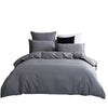 Duvet Lilis Gris Oscuro Para Cama Sencilla 90x190cm