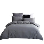 Duvet Lilis Gris Oscuro Para Cama Doble 140x190cm