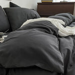 Duvet Lilis Negro Para Cama Queen 160x190cm