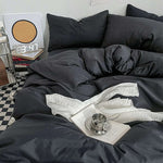 Duvet Lilis Negro Para Cama King 200x190cm