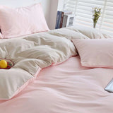 Duvet Lilis Rosado Gris Claro Para Cama King 200x190cm - Tendidos y Cubrelechos | Bylmo