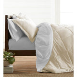 Edredón Cotona Blanco Crema Para Cama Semidoble 120x190cm - Tendidos y Cubrelechos | Bylmo