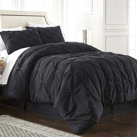 Duvet Duplux Negro Para Cama Doble 140x190cm - Tendidos y Cubrelechos | Bylmo