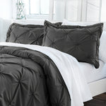 Duvet Duplux Gris Oscuro Para Cama Semidoble 120x190cm