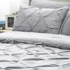 Duvet Duplux Gris Claro Para Cama Sencilla 90x190cm