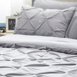 Duvet Duplux Gris Claro Para Cama Sencilla 90x190cm