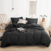 Edredón Boress Negro Para Cama Queen 160x190cm