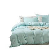 Edredón Boress Azul Claro Para Cama Queen 160x190cm - Tendidos y Cubrelechos | Bylmo