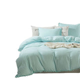 Edredón Boress Azul Claro Para Cama King 200x190cm - Tendidos y Cubrelechos | Bylmo