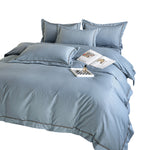 Duvet Unic Azul Claro Para Cama Doble 140x190cm Acolchado