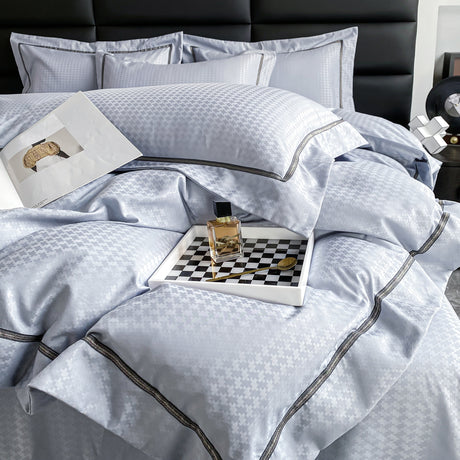 Duvet Unic Azul Celeste Para Cama Doble 140x190cm Acolchado - Tendidos y Cubrelechos | Bylmo