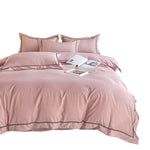 Duvet Unic Rosado Para Cama Doble 140x190cm Sin Acolchado