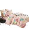 Duvet Leafvet Rosado Para Cama Doble 140x190cm Acolchado