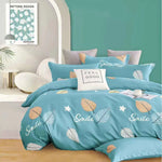 Duvet Leafvet Azul Para Cama Doble 140x190cm Acolchado