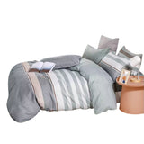 Duvet Linevet Gris Claro Para Cama Doble 140x190cm Acolchado - Tendidos y Cubrelechos | Bylmo