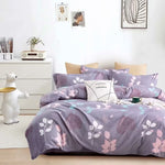 Duvet Leafvet Lila Para Cama Doble 140x190cm Acolchado