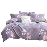 Duvet Leafvet Lila Para Cama Doble 140x190cm Acolchado - Tendidos y Cubrelechos | Bylmo