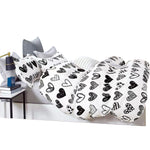 Duvet Hearvet Blanco Para Cama Doble 140x190cm Acolchado