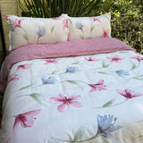 Duvet Floravet Fucsia Para Cama Doble 140x190cm Acolchado - Tendidos y Cubrelechos | Bylmo