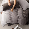 Duvet Didegra Gris Para Cama Doble 140x190cm Acolchado