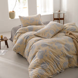 Duvet DIFloral Beige Para Cama Doble 140x190cm Acolchado - Tendidos y Cubrelechos | Bylmo