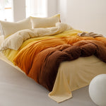 Duvet Diflan Cafe Para Cama Queen 160x190cm Sin Acolchado