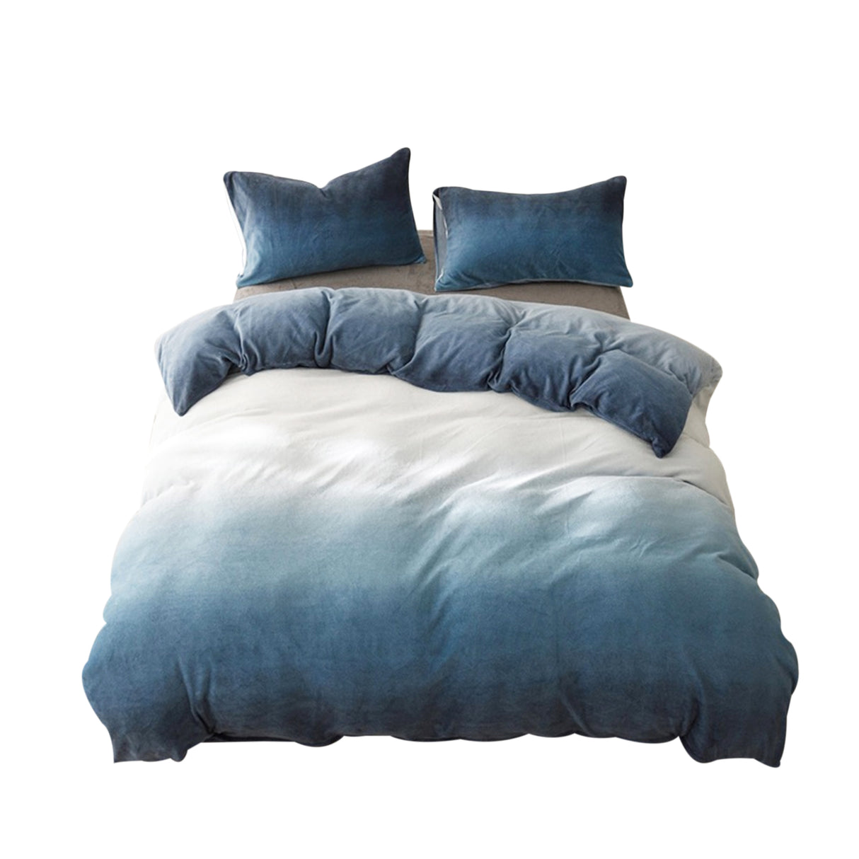 Duvet DiDegra Azul Para Cama Queen 160x190cm Sin Acolchado - Tendidos y Cubrelechos | Bylmo