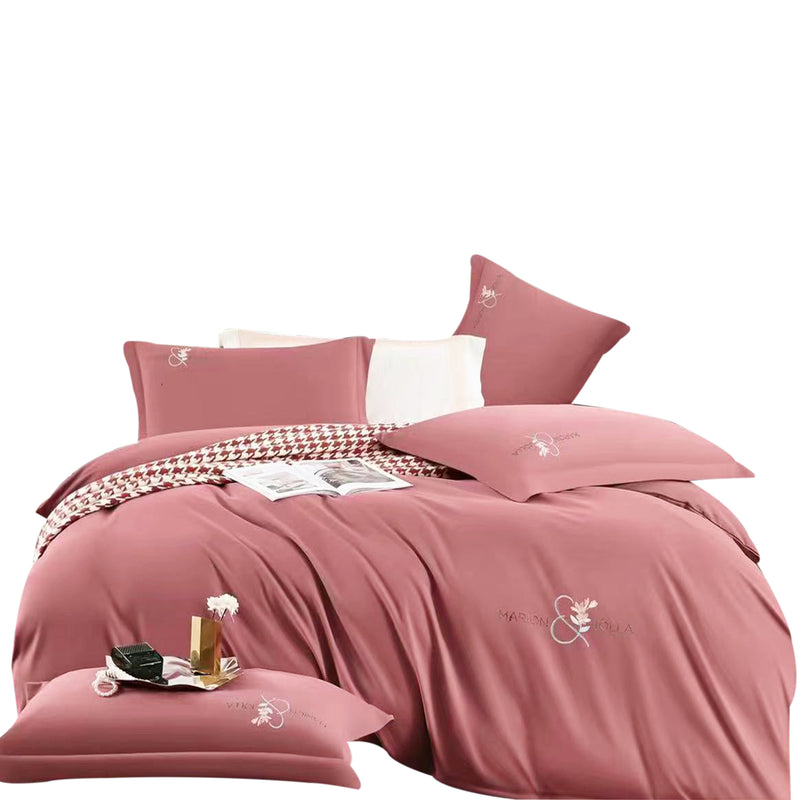 Duvet Vivo Lila Para Cama Queen 160x190cm Sin Acolchado