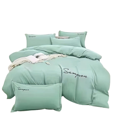 Duvet Sampson Azul Claro Para Cama Doble 140x190cm Acolchado - Tendidos y Cubrelechos | Bylmo