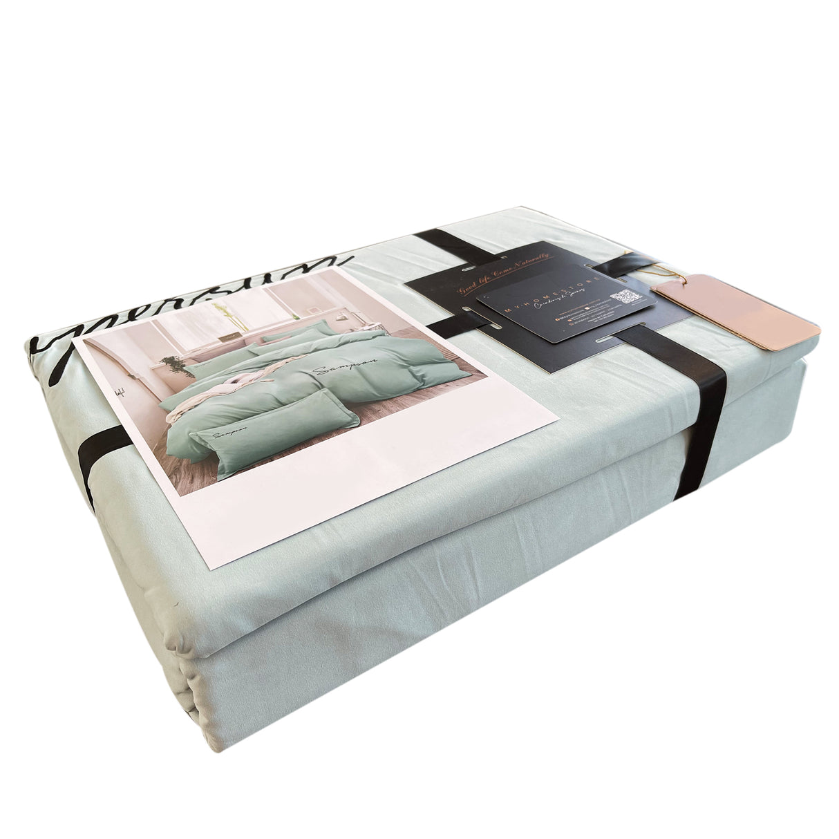 Duvet Sampson Azul Claro Para Cama Queen 160x190cm Sin Acolchado - Tendidos y Cubrelechos | Bylmo