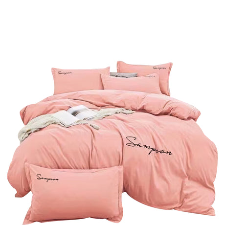 Duvet Sampson Palo de Rosa Para Cama Queen 160x190cm Sin Acolchado - Tendidos y Cubrelechos | Bylmo