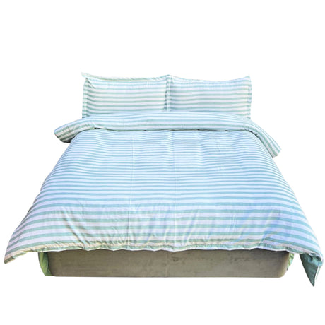 Duvet Bandeau Verde Para Cama Doble 140x190cm Acolchado - Tendidos y Cubrelechos | Bylmo