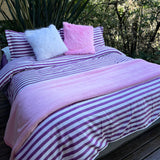 Duvet Bandeau Lila Para Cama Doble 140x190cm Acolchado - Tendidos y Cubrelechos | Bylmo