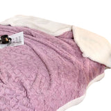 Cobija Ovejera Oleo Wrap Morada 180x200 Muy Suave - Cobijas | Bylmo