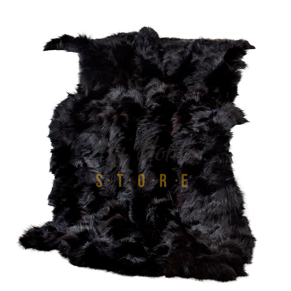 Cobija Ovejera Sheepard Negro 130x160 Muy Suave - Cobijas | Bylmo