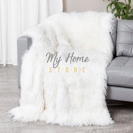 Cobija Ovejera Sheepard Blanco 130x160 Muy Suave - Cobijas | Bylmo