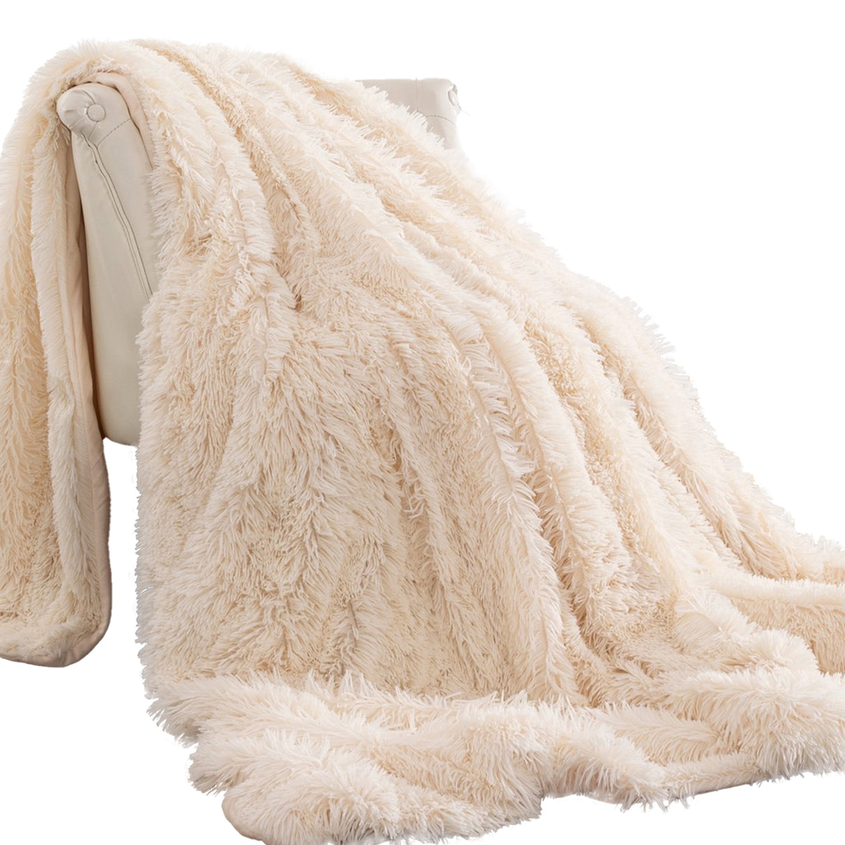 Cobija Ovejera Sheepard Crema 130x160 Muy Suave - Cobijas | Bylmo