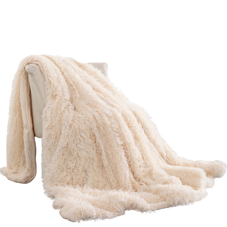 Cobija Ovejera Sheepard Crema 180x200 Muy Suave - Cobijas | Bylmo