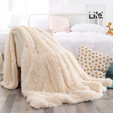 Cobija Ovejera Sheepard Crema 180x200 Muy Suave - Cobijas | Bylmo