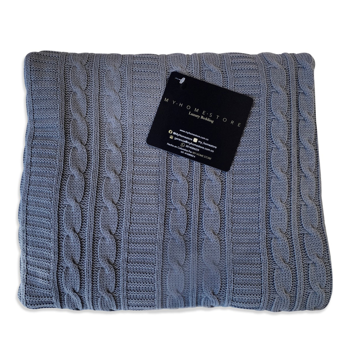 Cobija Trows Gris 130x170 Muy Suave - Cobijas | Bylmo