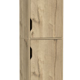 Alacena BiColor Duna con Blanco 45x150cm Con Patas - Alacenas y Muebles Microondas | Bylmo