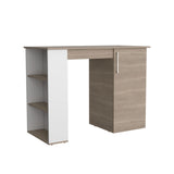 Barra de Cocina Allen Bardolino 120.3x91cm con Tres Entrepaños - Barras y Muebles Auxiliares | Bylmo