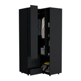 Closet Toulouse Wengue 85x180cm Esquinero con Tres Cajones - Closets | Bylmo