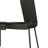 Escritorio Office Conect Wengue 124.4x75.6cm con Un Cajón - Escritorios | Bylmo