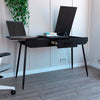 Escritorio Office Conect Wengue 124.4x75.6cm Con Un Cajón