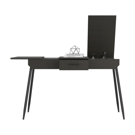 Escritorio Office Conect Wengue 124.4x75.6cm con Un Cajón - Escritorios | Bylmo