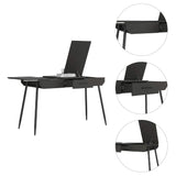 Escritorio Office Conect Wengue 124.4x75.6cm con Un Cajón - Escritorios | Bylmo