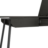 Escritorio Office Conect Wengue 124.4x75.6cm con Un Cajón - Escritorios | Bylmo